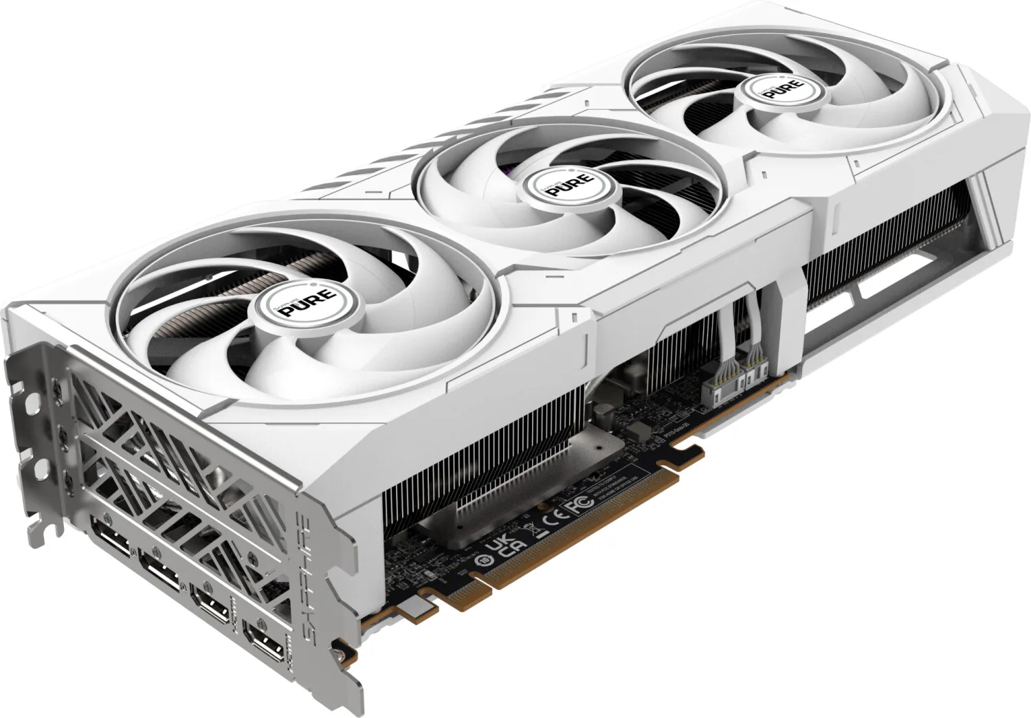 Svga Sapphire Radeon Rx9070 Xt Pure Gaming Oc 16gb White