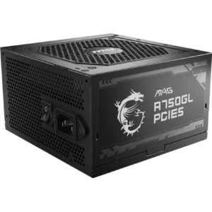 MSI MAG A750GL PCIE5 alimentatore per computer 750 W 20+4 pin ATX ATX Nero