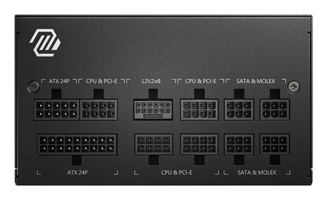 MSI MAG A850GL PCIE5 alimentatore per computer 850 W 20+4 pin ATX ATX Nero