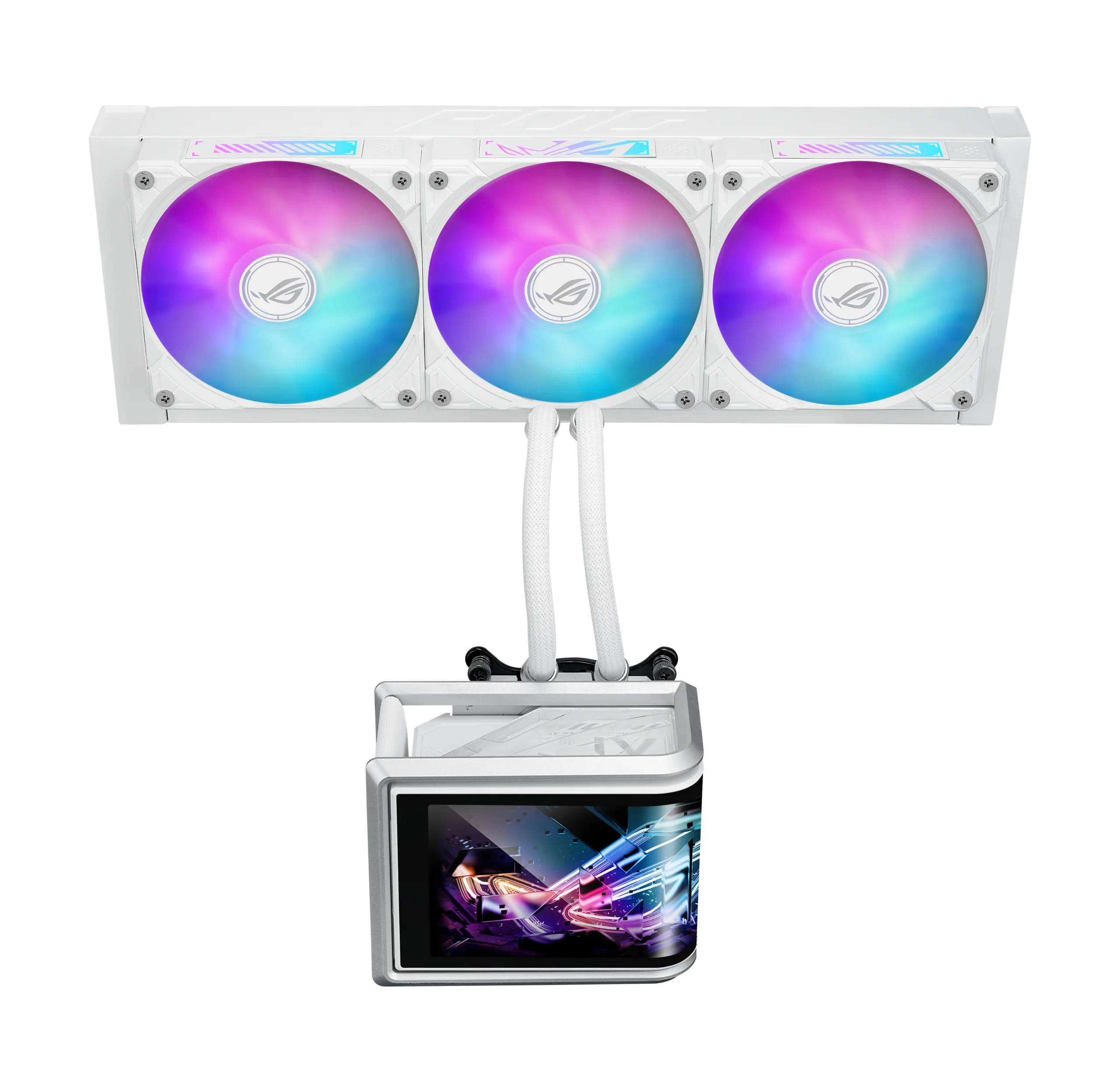 ASUS ROG Ryuo IV SLC 360 ARGB White Edition Processore Raffreddatore di liquidi tutto in uno 12 cm Bianco