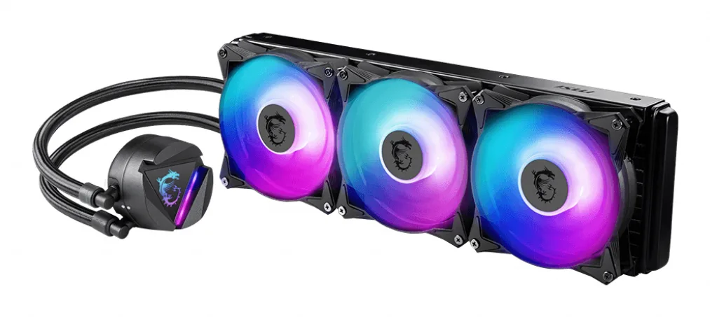 MSI MAG CORELIQUID 360R V2 sistema di raffreddamento per computer Scheda madre, Processore Kit di raffreddamento a liquido 12 cm Nero