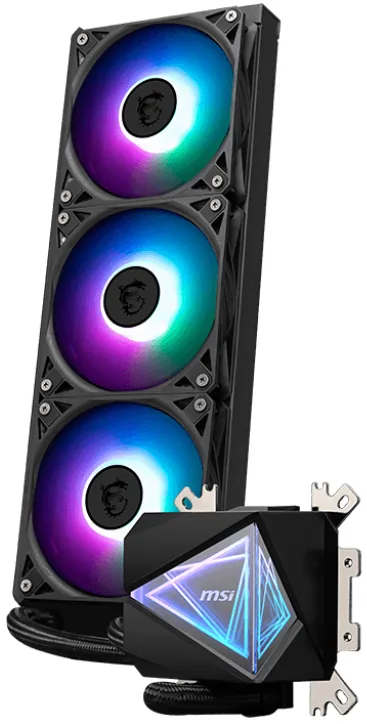 MSI MAG Coreliquid I360 Case per computer Raffreddatore di liquidi tutto in uno 12 cm Nero 1 pz