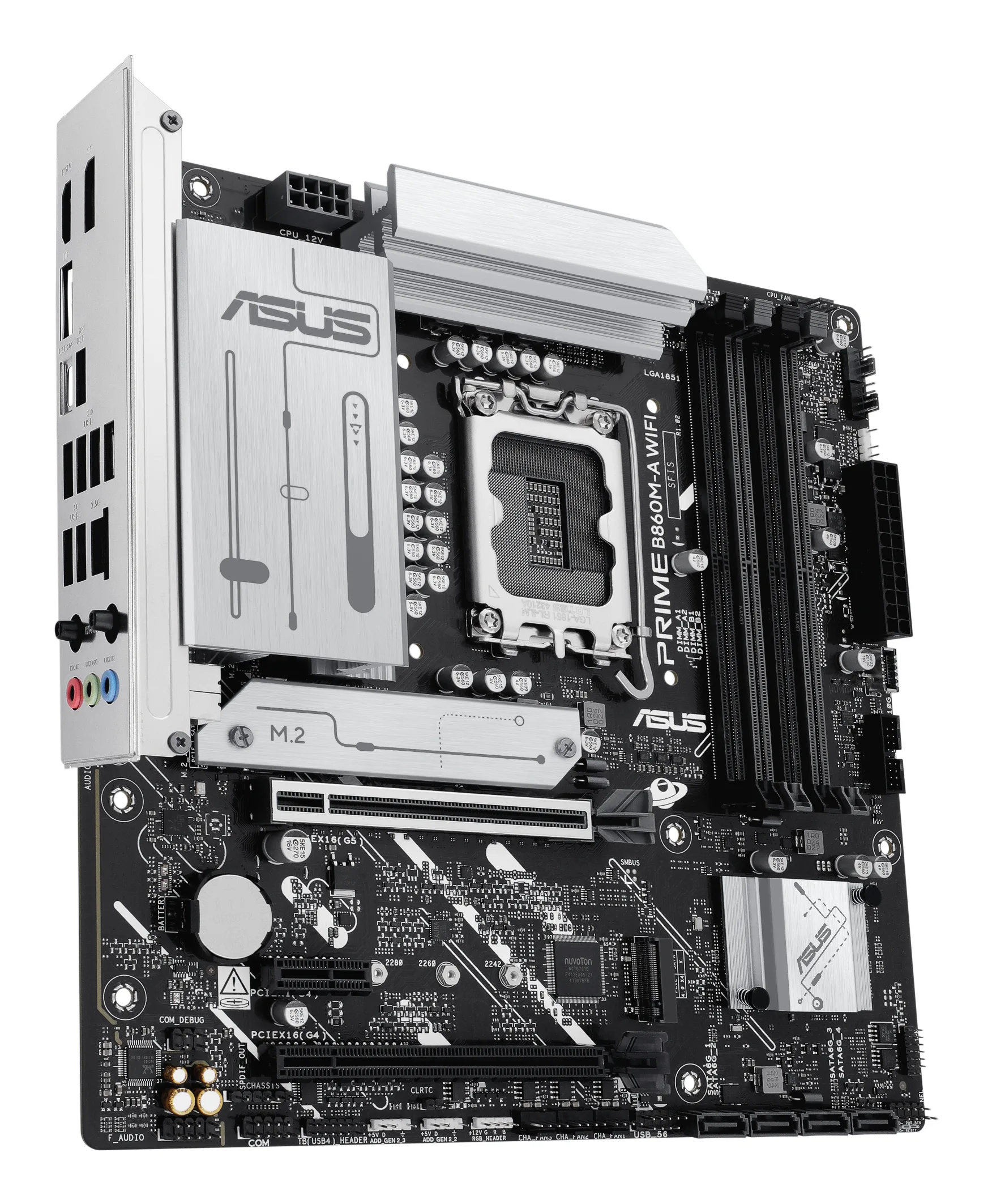 ASUS PRIME B860M A WIFI Intel B860 LGA 1851 (Socket V1) micro ATX