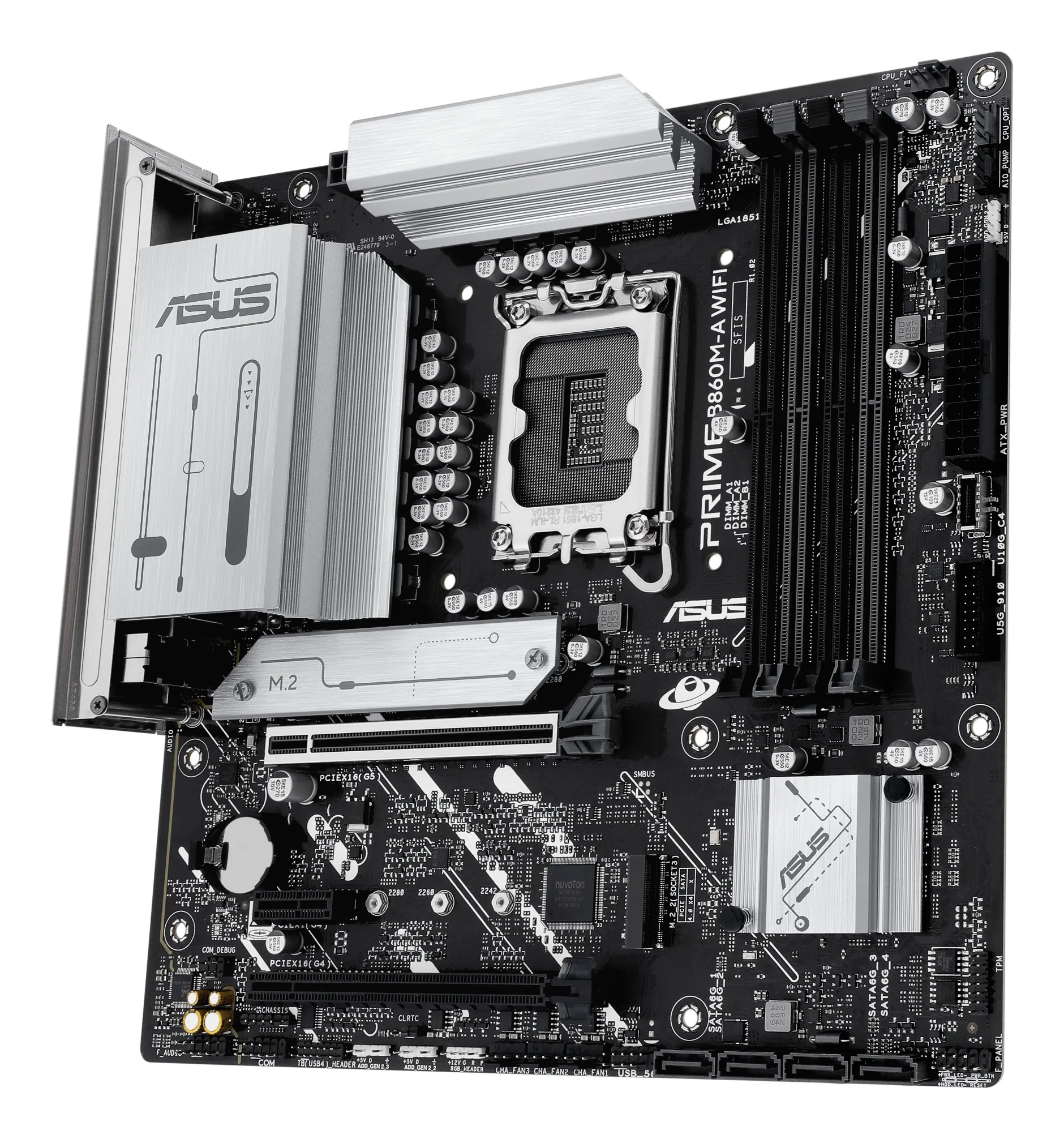 ASUS PRIME B860M A WIFI Intel B860 LGA 1851 (Socket V1) micro ATX