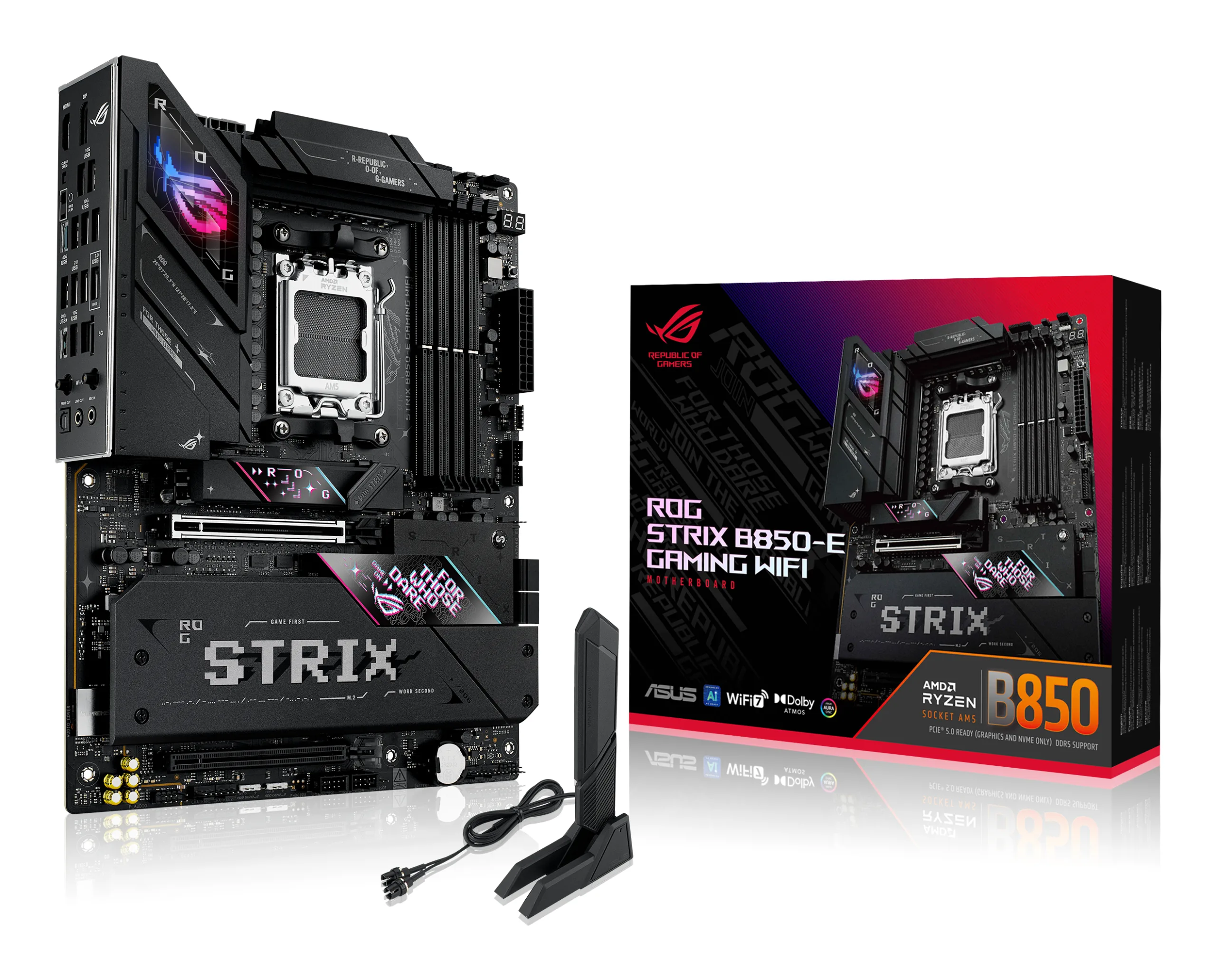 ASUS ROG STRIX B850 E GAMING WIFI AMD B850 Socket AM5 ATX