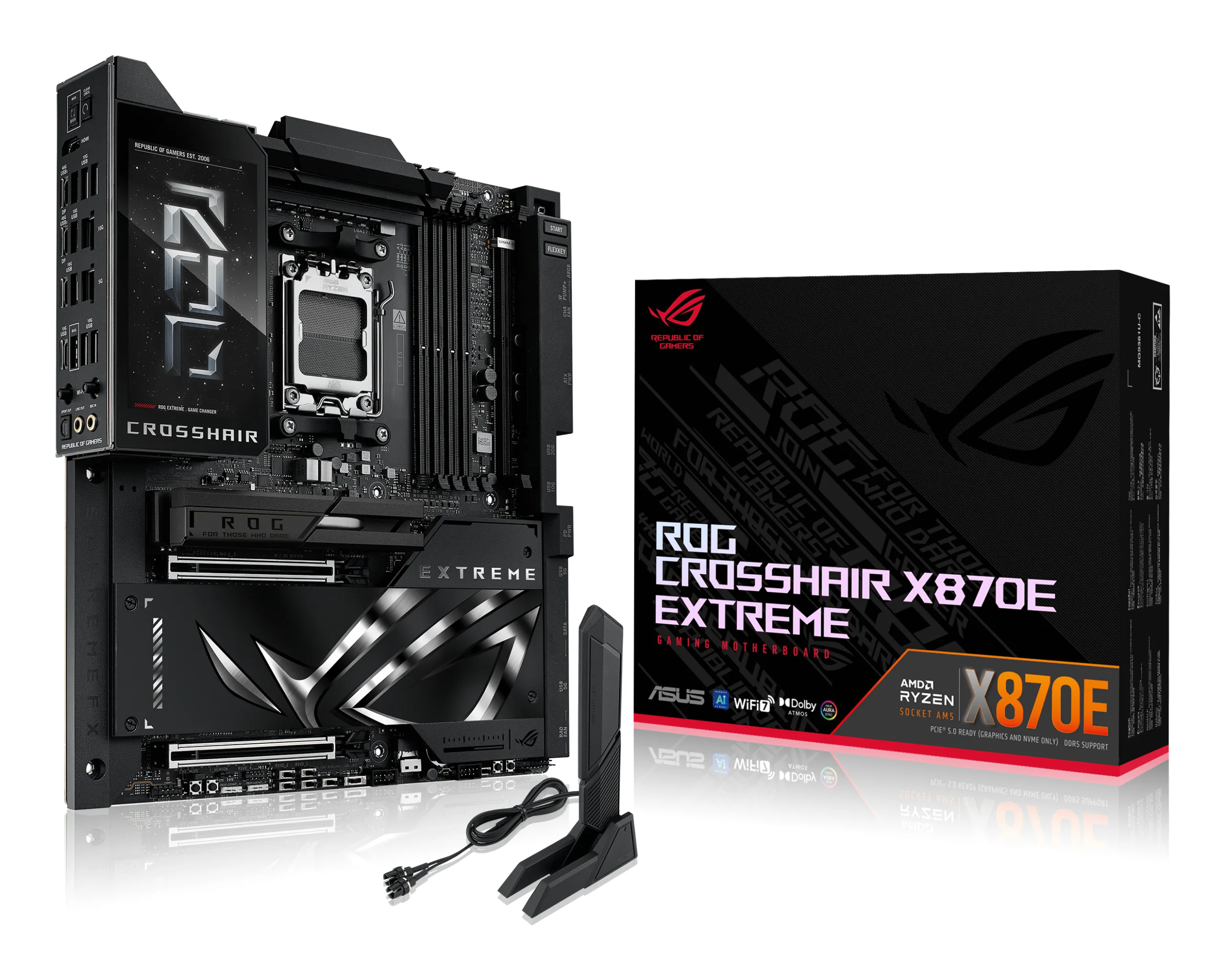 ASUS ROG CROSSHAIR X870E EXTREME AMD X870E Socket AM5 ATX esteso