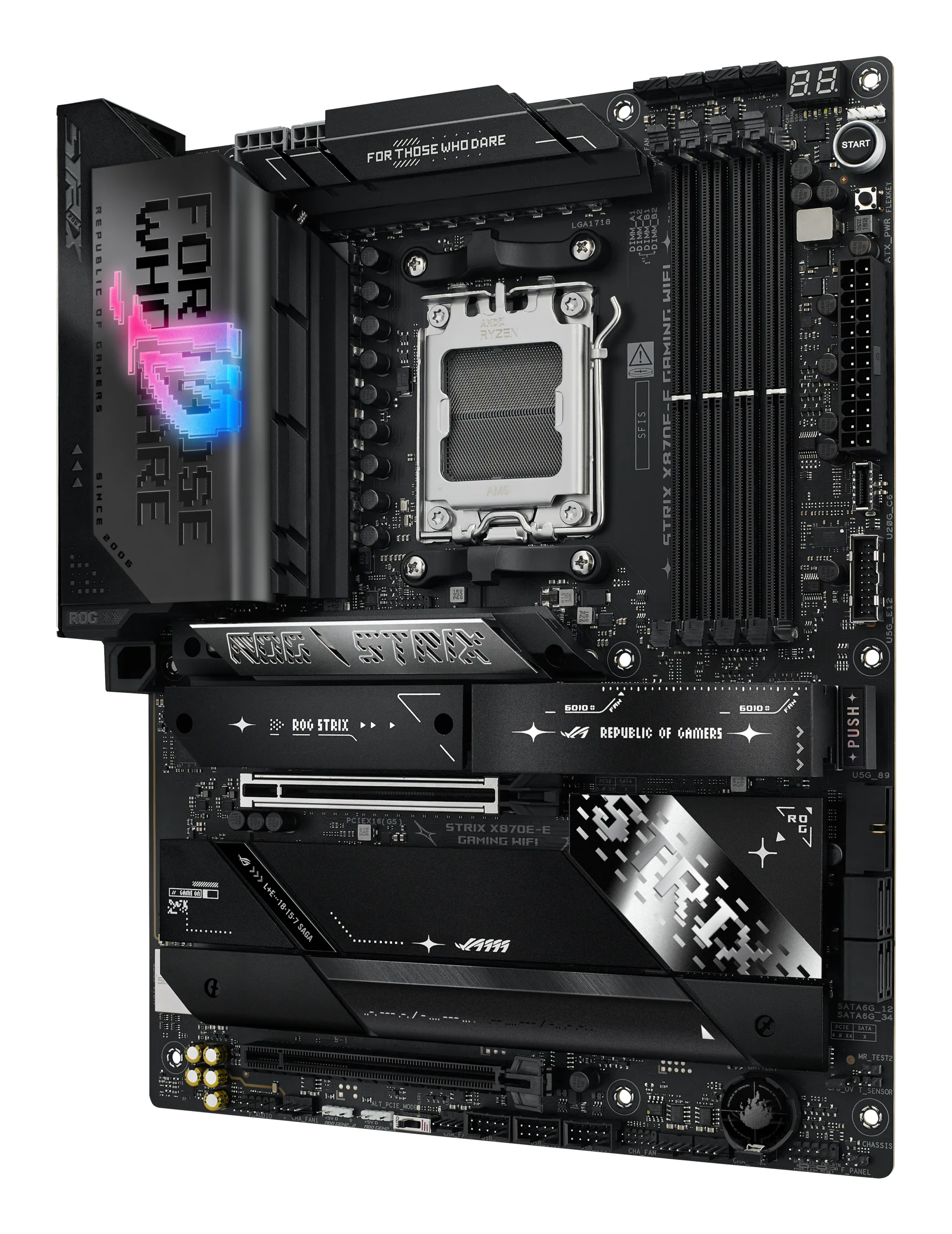 ASUS ROG STRIX X870E E GAMING WIFI AMD X870E Socket AM5 ATX