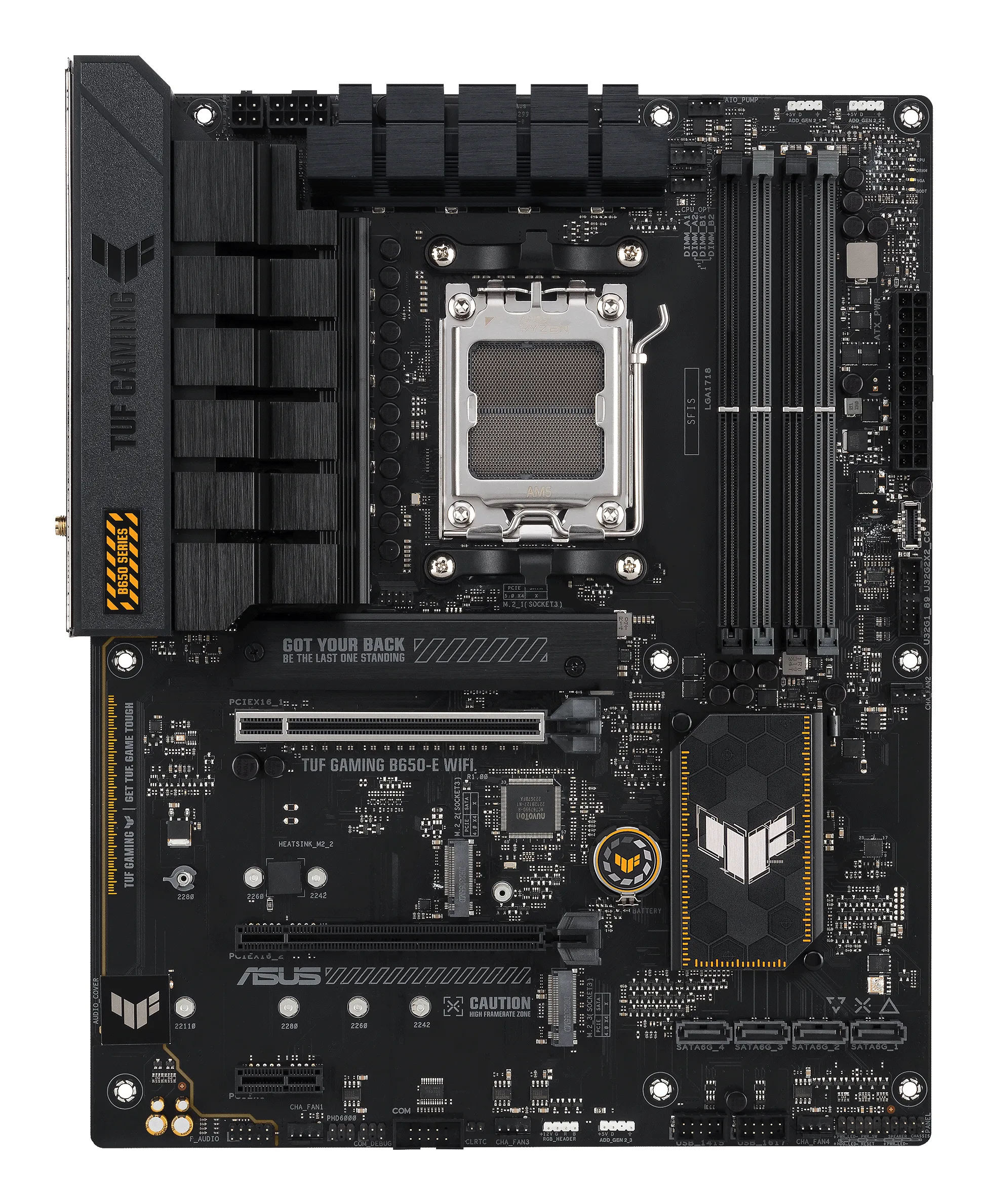 ASUS TUF GAMING B650 E WIFI AMD B650 Socket AM5 ATX