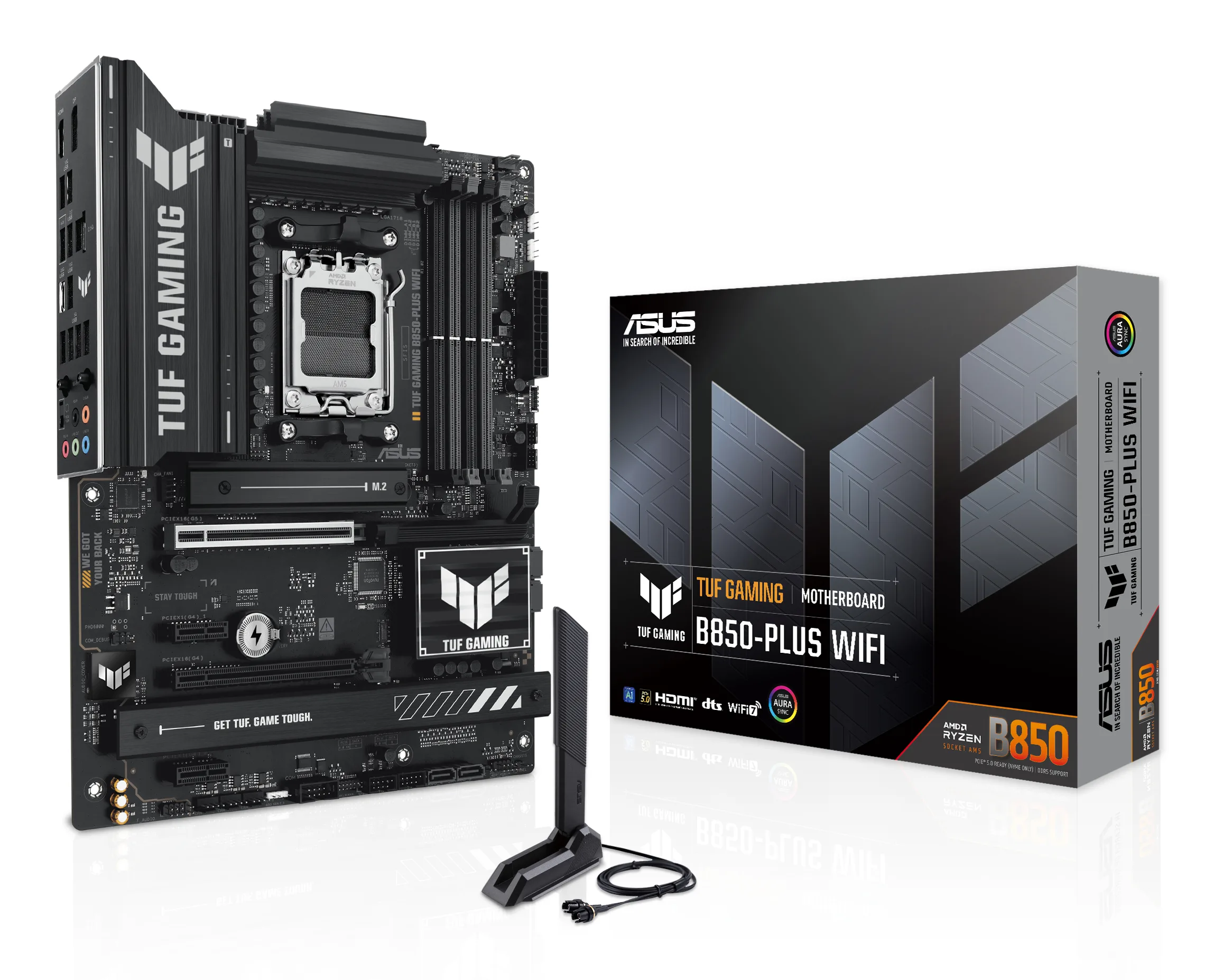 ASUS TUF GAMING B850 PLUS WIFI AMD B850 Socket AM5 ATX