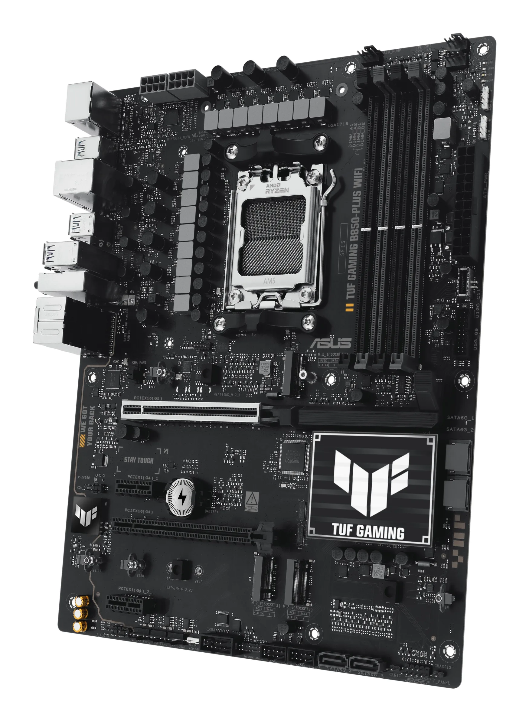 ASUS TUF GAMING B850 PLUS WIFI AMD B850 Socket AM5 ATX