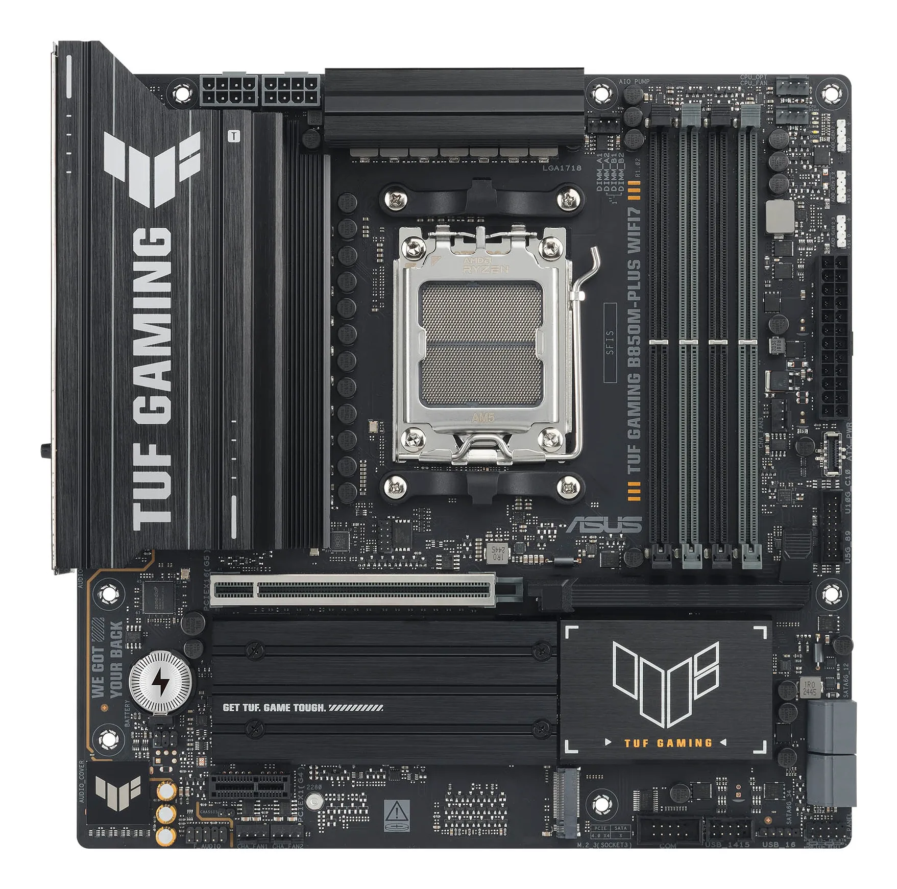 ASUS TUF GAMING B850M PLUS WIFI7 AMD B850 Socket AM5 micro ATX