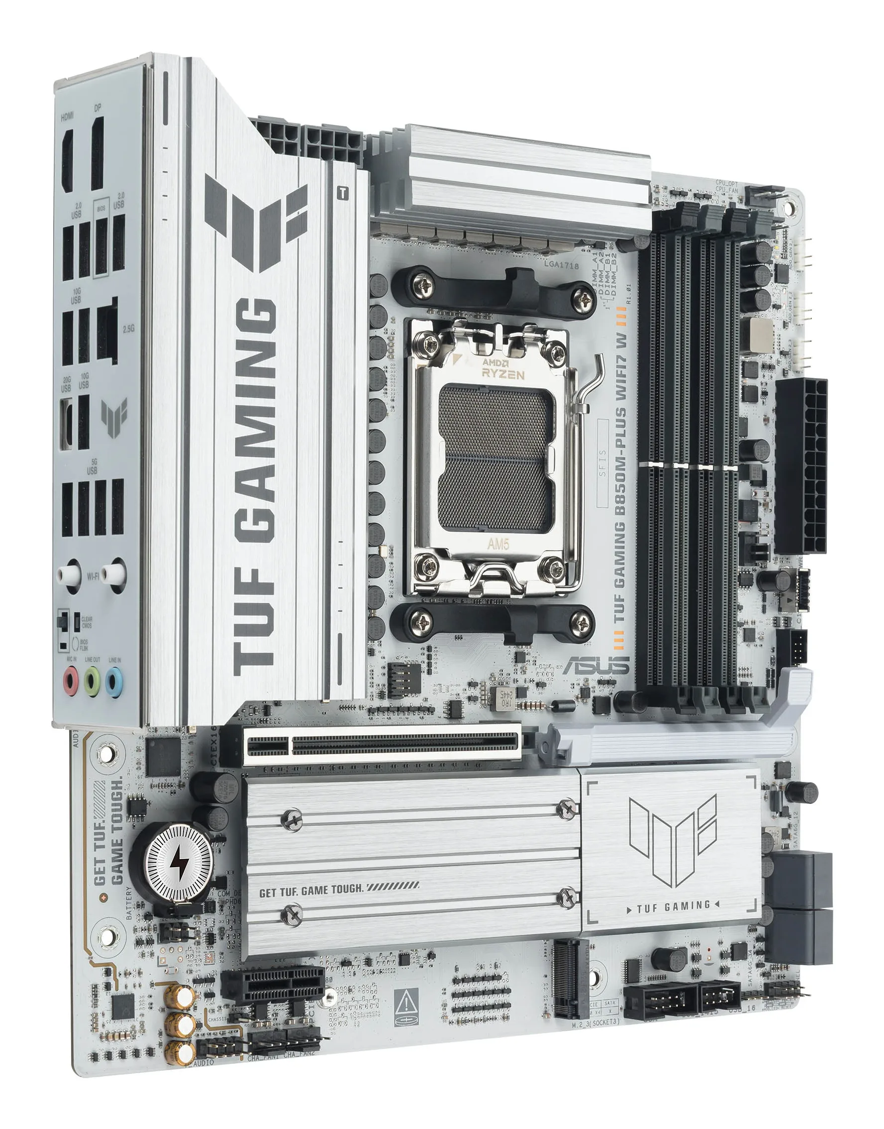 ASUS TUF GAMING B850M PLUS WIFI7 W AMD B850 Socket AM5 micro ATX