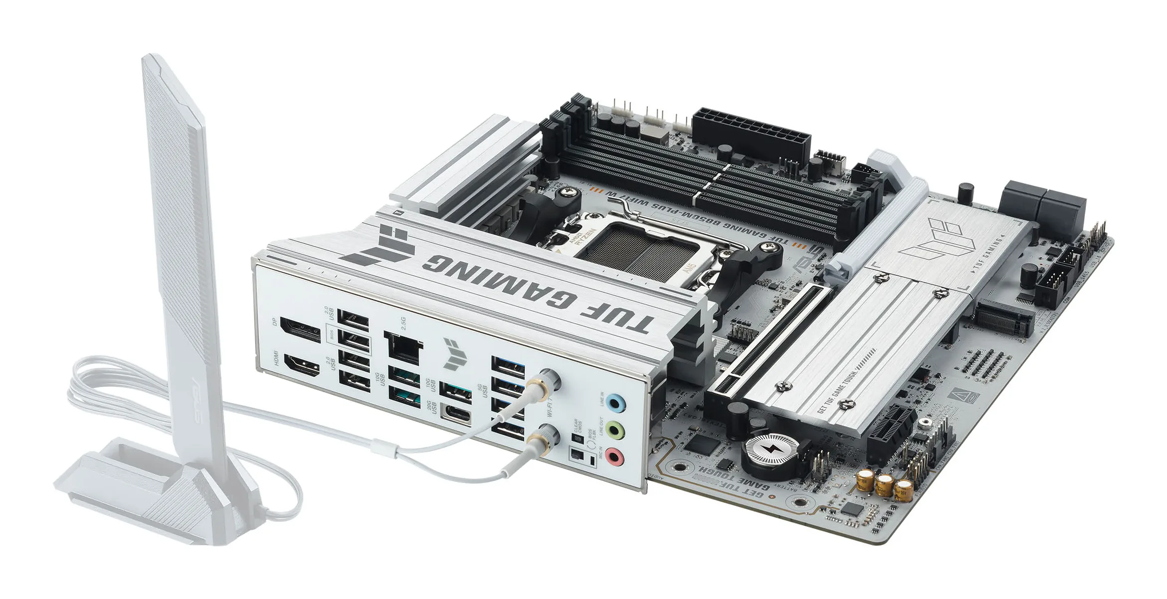 ASUS TUF GAMING B850M PLUS WIFI7 W AMD B850 Socket AM5 micro ATX