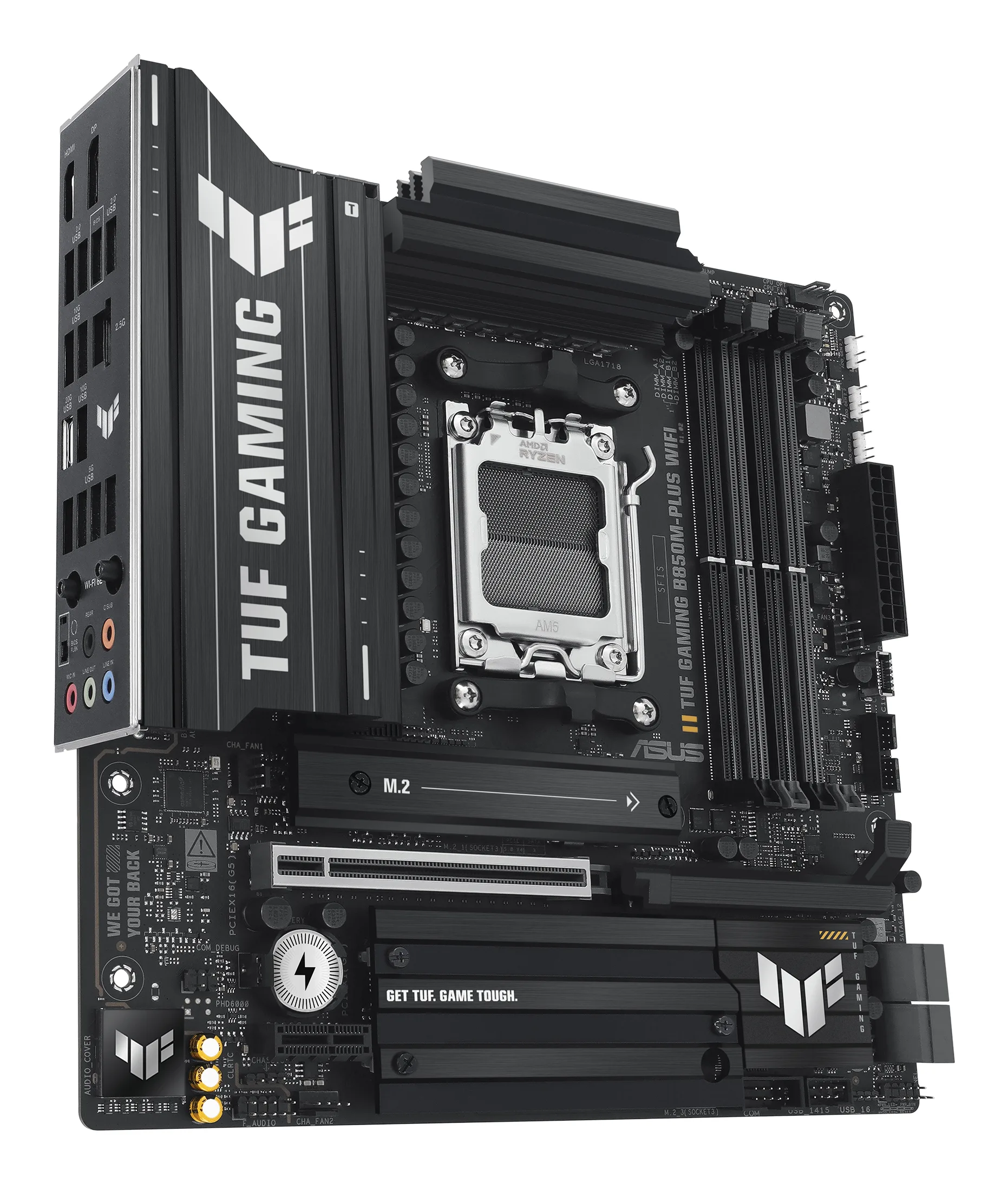 ASUS TUF GAMING B850M PLUS WIFI AMD B850 Socket AM5 micro ATX