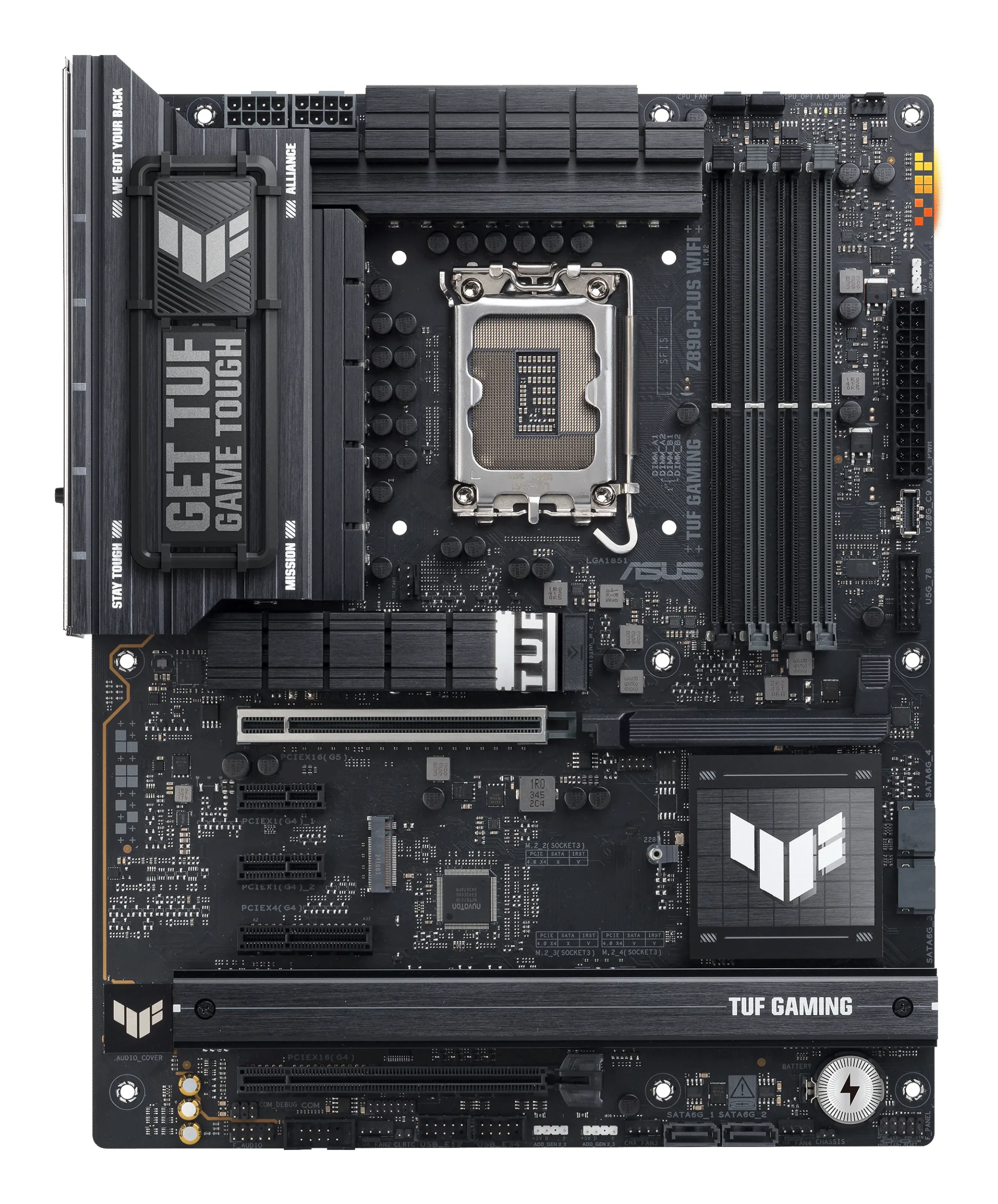 ASUS TUF GAMING Z890 PLUS WIFI Intel Z890 LGA 1851 (Socket V1) ATX