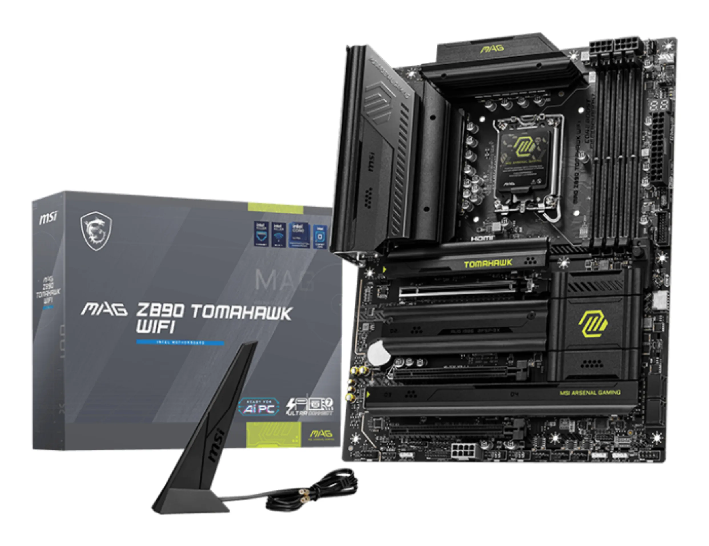 MSI MAG Z890 TOMAHAWK WIFI scheda madre Intel Z890 LGA 1851 (Socket V1) ATX