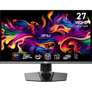 MSI MPG 271QRX QD OLED Monitor PC 67,3 cm (26.5") 2560 x 1440 Pixel Wide Quad HD Nero