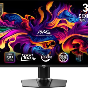MSI MAG 321UP QD OLED Monitor PC 80 cm (31.5") 3840 x 2160 Pixel 4K Ultra HD Nero