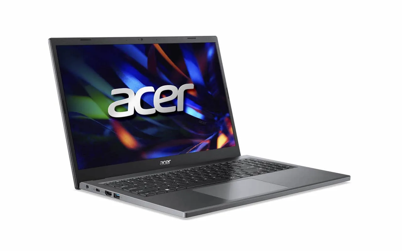Acer Extensa 15 EX215 23 R3JF AMD Ryzen™ 3 7320U Computer portatile 39,6 cm (15.6") Full HD 8 GB LPDDR5 SDRAM 256 GB SSD Wi Fi 6 (802.11ax) Grigio