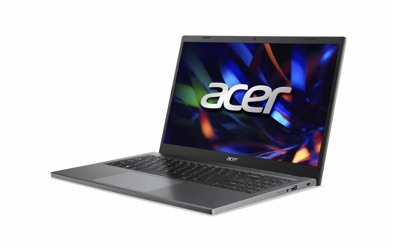 Acer Extensa 15 EX215 23 R3JF AMD Ryzen™ 3 7320U Computer portatile 39,6 cm (15.6") Full HD 8 GB LPDDR5 SDRAM 256 GB SSD Wi Fi 6 (802.11ax) Grigio