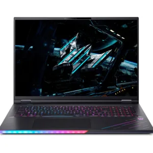 Acer Predator PH18 73 955L Intel Core Ultra 9 275HX Computer portatile 45,7 cm (18") WQUXGA 192 GB DDR5 SDRAM 5 TB SSD NVIDIA GeForce RTX 5090 Wi Fi 7 (802.11be) Windows 11 Pro Nero