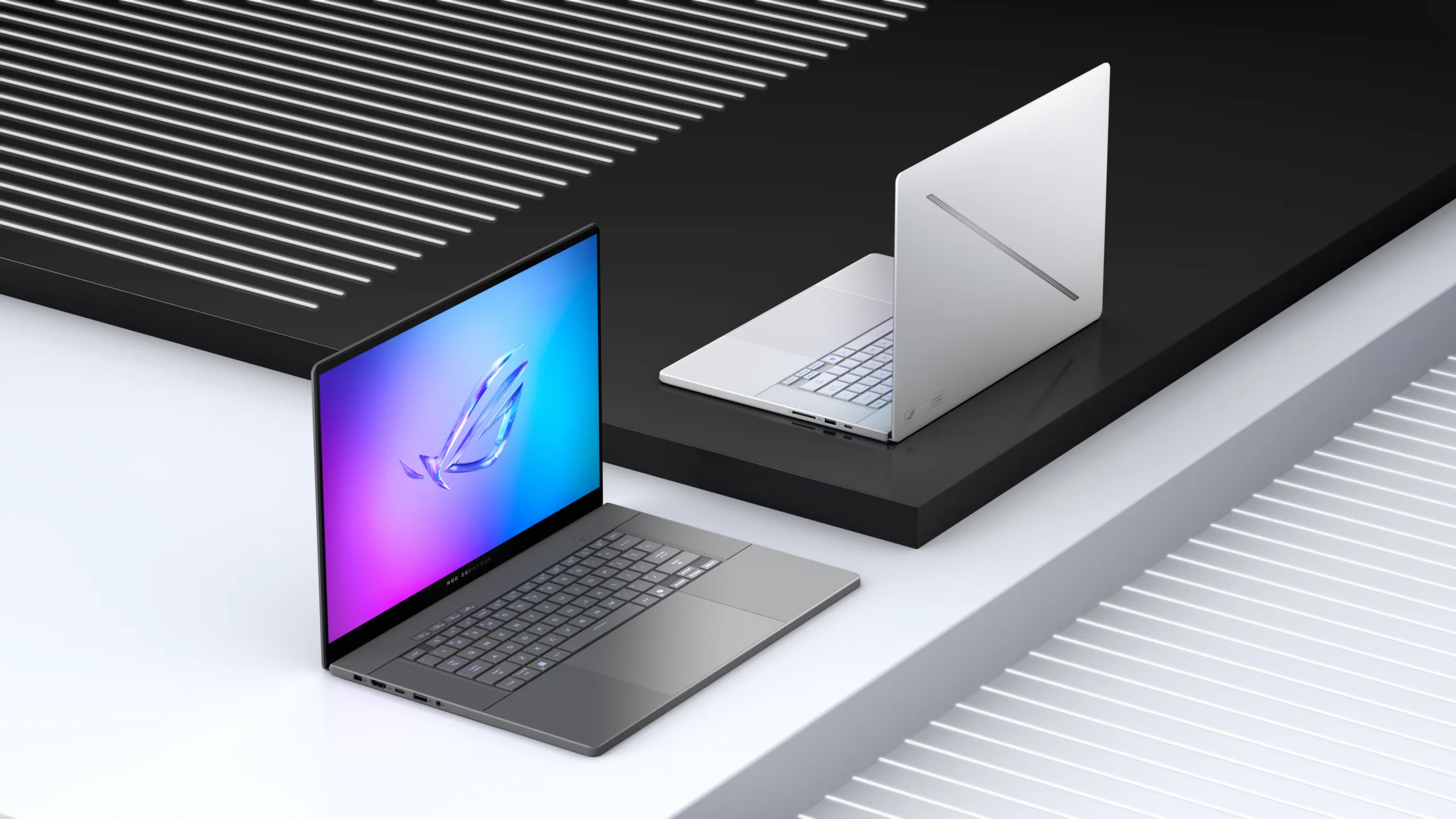 ASUS ROG Zephyrus G16 GU605CW QR101W Intel Core Ultra 9 285H Computer portatile 40,6 cm (16") WQXGA 32 GB LPDDR5x SDRAM 1 TB SSD NVIDIA GeForce RTX 5080 Wi Fi 7 (802.11be) Windows 11 Home Grigio