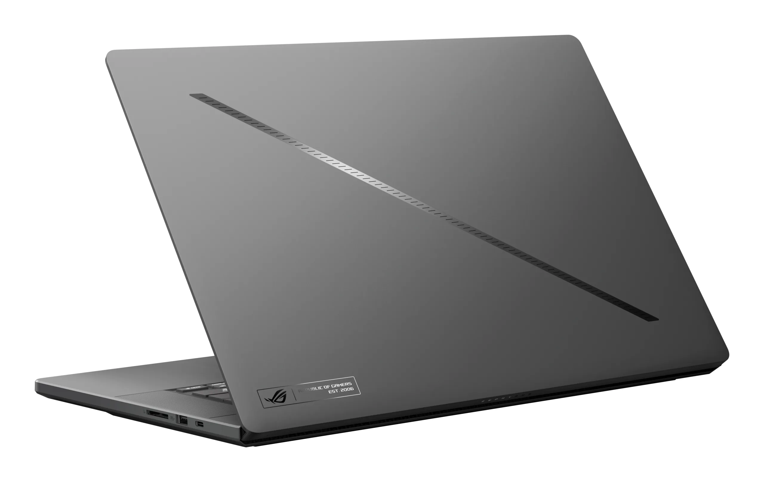 ASUS ROG Zephyrus G16 GU605CX QR075W Intel Core Ultra 9 285H Computer portatile 40,6 cm (16") WQXGA 64 GB LPDDR5x SDRAM 2 TB SSD NVIDIA GeForce RTX 5090 Wi Fi 7 (802.11be) Windows 11 Home Tedesco Grigio, Nero
