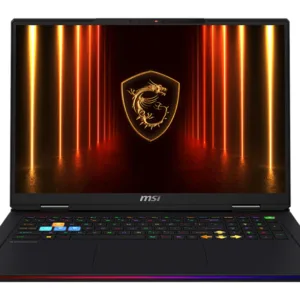 MSI Raider 18 HX AI A2XWIG 067IT Intel Core Ultra 9 285HX Computer portatile 45,7 cm (18") UHD+ 64 GB DDR5 SDRAM 4 TB SSD NVIDIA GeForce RTX 5080 Wi Fi 7 (802.11be) Windows 11 Pro Italiano Nero