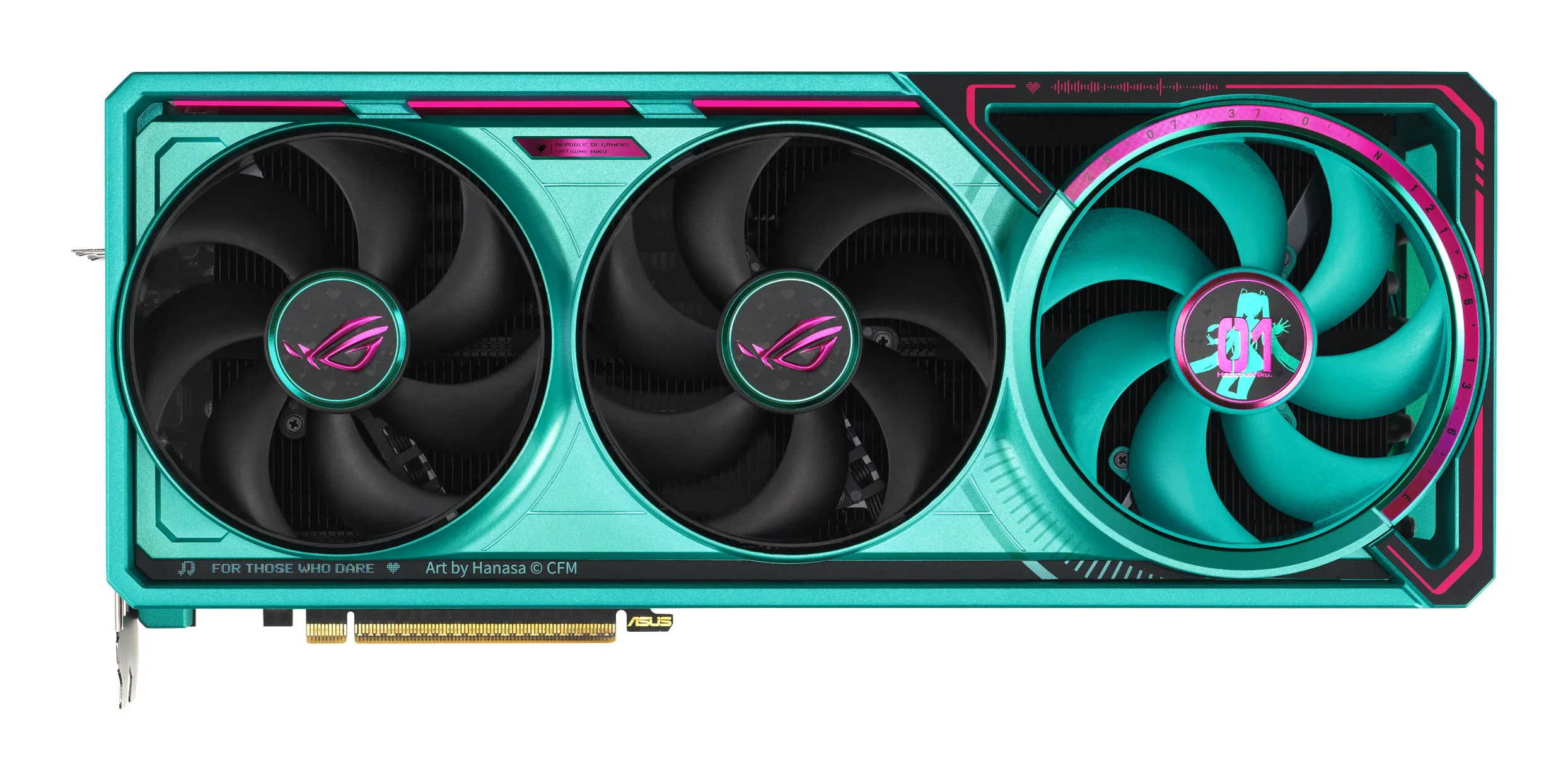 ASUS ROG ASTRAL RTX5080 O16G HATSUNE MIKU EDITION NVIDIA GeForce RTX 5080 16 GB GDDR7