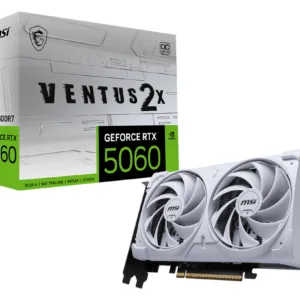 MSI GeForce RTX 5060 8G VENTUS 2X OC WHITE NVIDIA 8 GB GDDR7