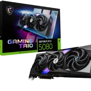MSI GAMING GEFORCE RTX 5080 16G TRIO OC scheda video NVIDIA 16 GB GDDR7