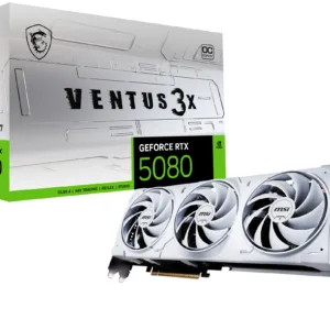 MSI VENTUS GEFORCE RTX 5080 16G 3X OC WHITE scheda video NVIDIA 16 GB GDDR7